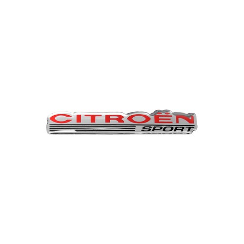 Citroen sport aufkleber - citroen, 3d