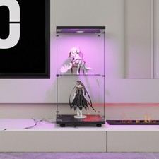 LED Vitrine Hartglas