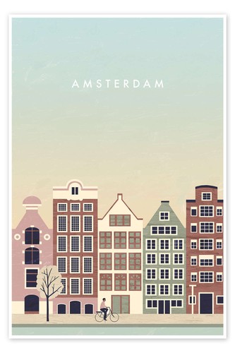 Poster amsterdam katinka - amsterdam,