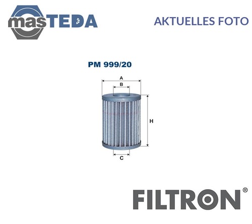 Pm999 kraftstofffilter - pm999/20,