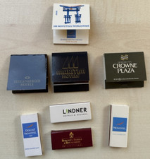 Streichholzschachteln Streichholzbriefchen Streichhölzer HOTEL Hotelketten älter