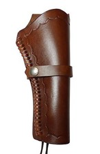 Westernholster Holstertasche echt Leder Handarbeit rechts o. links braun Colt