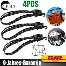 Gepäckspanner Expander mit Haken+Gepäcknetz Spanngurte für Fahrrad Motorrad DE
