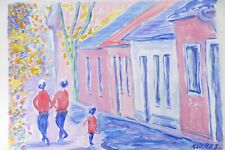 Wilhelm Klußmann Aquarell