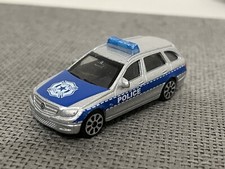 RAR Mercedes C-Klasse T-Modell 1:64 Kombi Polizei Dickie Toys W204 S204 
