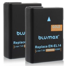 2x Blumax Akku für Nikon