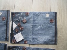 Home Creation  4 Platzsets Weihnachten Neu