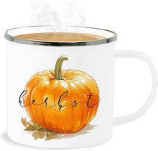 Emaille Becher Blechbecher -