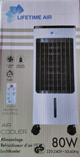 Standventilator LIFETIME AIR Luftkühler, 80 W Klimaanlage mit Fernbedienung