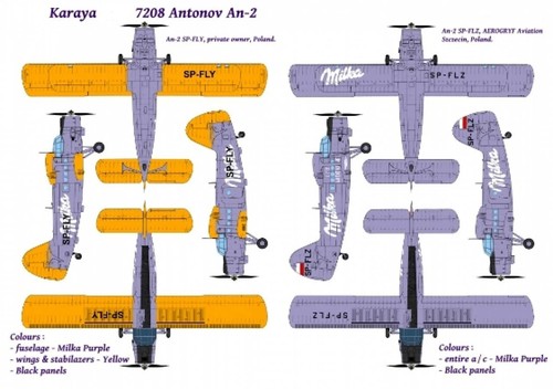 Karaya d7208 antonov 2 - d7208, an-2