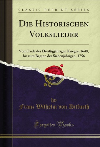 Die historischen volkslieder - die,