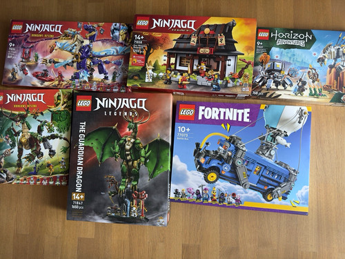 Lego set konvolut - konvolut, ninjago