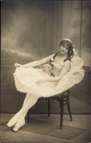 Foto junge frau - ak,