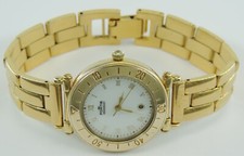 Vintage Fortis Hedonist Damen Uhr  Quarz vergoldet Ref: 535.30.127