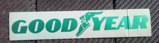 ORIG. GOOD YEAR CAR DECO GRÜN VW OPEL FORD STICKER AUFKLEBER VINTAGE 70ER 80ER