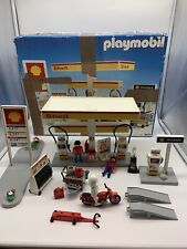Playmobil 3437 Tankstelle Shell mit OVP und Anleitung selten rar Verpackung