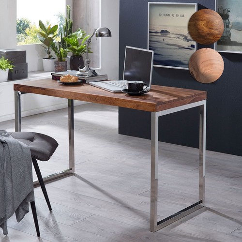 Schreibtisch holz massiv - schreibtisch,