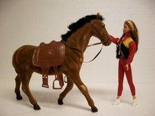 großes Pferd Kaltblut für Barbie & Co Bastler DIY - OHNE PUPPE