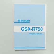 Suzuki GSX R 750 Bedienungsanleitung Manual Fahrerhandbuch A9712
