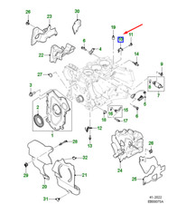 JAGUAR XE X760 Kettenantrieb