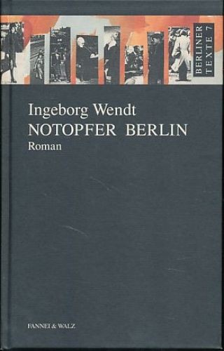 Notopfer berlin berliner - berlin.,