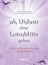 Als Vishnu eine Lotosblüte