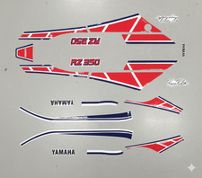 1984-85 Yamaha RZ350 Red/Blue