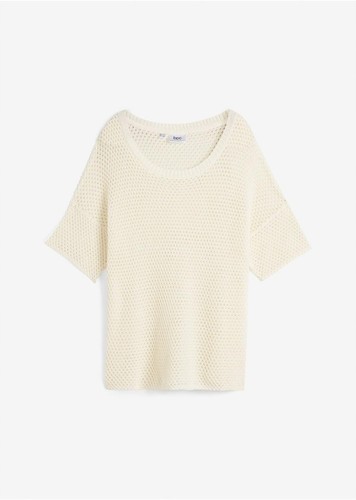 Pullover 42 elfbein - gr.,
