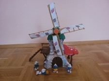 Schleich® Schlümpfe Mühle (Art. Nr. 4.0020), inklusive 4 Figuren