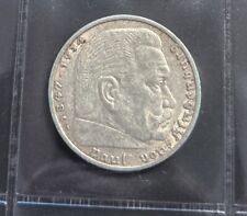 5 Reichsmark Deutsches Reich 1936 Paul von Hindenburg