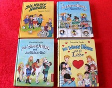 4 Bücher Sammlung Die Wilden Hühner - Büchersammlung Konvolut