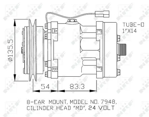 Kompressor klimaanlage pag - kompressor,,