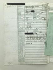 VW Volkswagen Typ 86 VW Derby I Fahrzeugbrief 1979 Fahrzeug Brief Papiere Top
