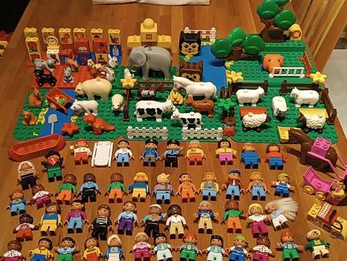 Duplo figuren tiere fahrzeuge - duplo,