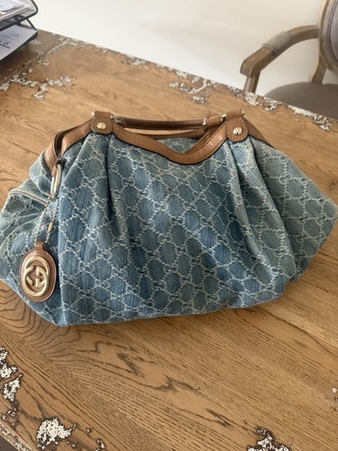 Gucci tasche canvas denim - tasche,