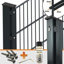 Gartenzaun Stabzaun Doppel