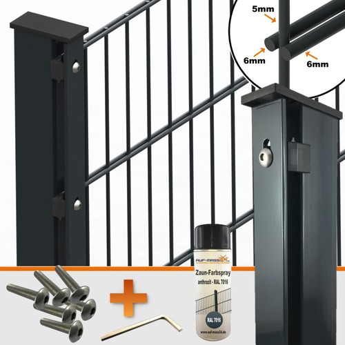 Gartenzaun stabzaun doppel - stabzaun,