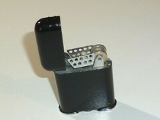 THORENS "LUCKY" POCKET LIGHTER W. BLACK LACQUER - FEUERZEUG - 1930 - SWITZERLAND