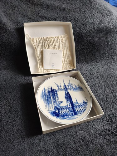 Wandteller meissen porzellan - wandteller,