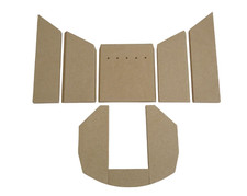 Feuerraumauskleidung Pori Aqua Brennraum Ersatzteil Vermiculite für Oranier