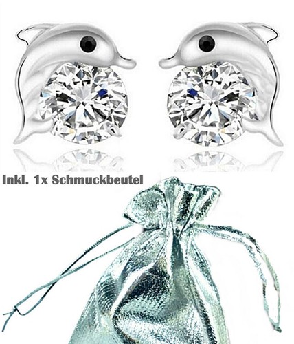Delfin ohrringe ohrstecker - ohrringe,