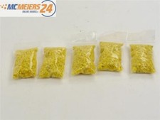 E437 H0 N 5x Landschaftsbau Streumaterial Schotter Steine gelb