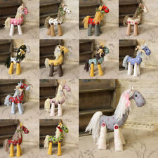 Design Stoffpferd im Tilda-Stil 27 cm Kuschelpferd Künstler Dekopferd Handarbeit