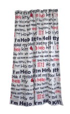 HelloKitty! Duschvorhang 200 x100 cm inkl. Ösen Duschvorhang Fachhandelsqualität