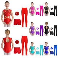 Turnanzug Mädchen Ärmellos