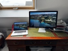 Apple Thunderbolt Display 27 Zoll Silber, 2560 x 1440 Pixel, A1407 Bildschirm