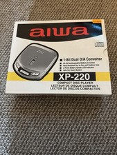 Aiwa XP - 220 Tragbarer CD Player Discman NEU UNBENUTZT OVP Retro Vintage 90er