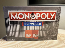 Monopoly - IGP WORLD - Sonderedition - Hasbro - NEU + noch Verschweißt
