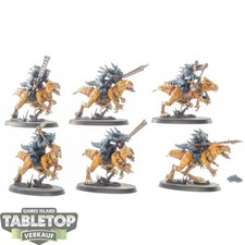 Lizardmen - 6 Saurus Cavalry -