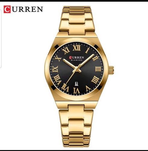 Damenuhren gold schwarz - gold,